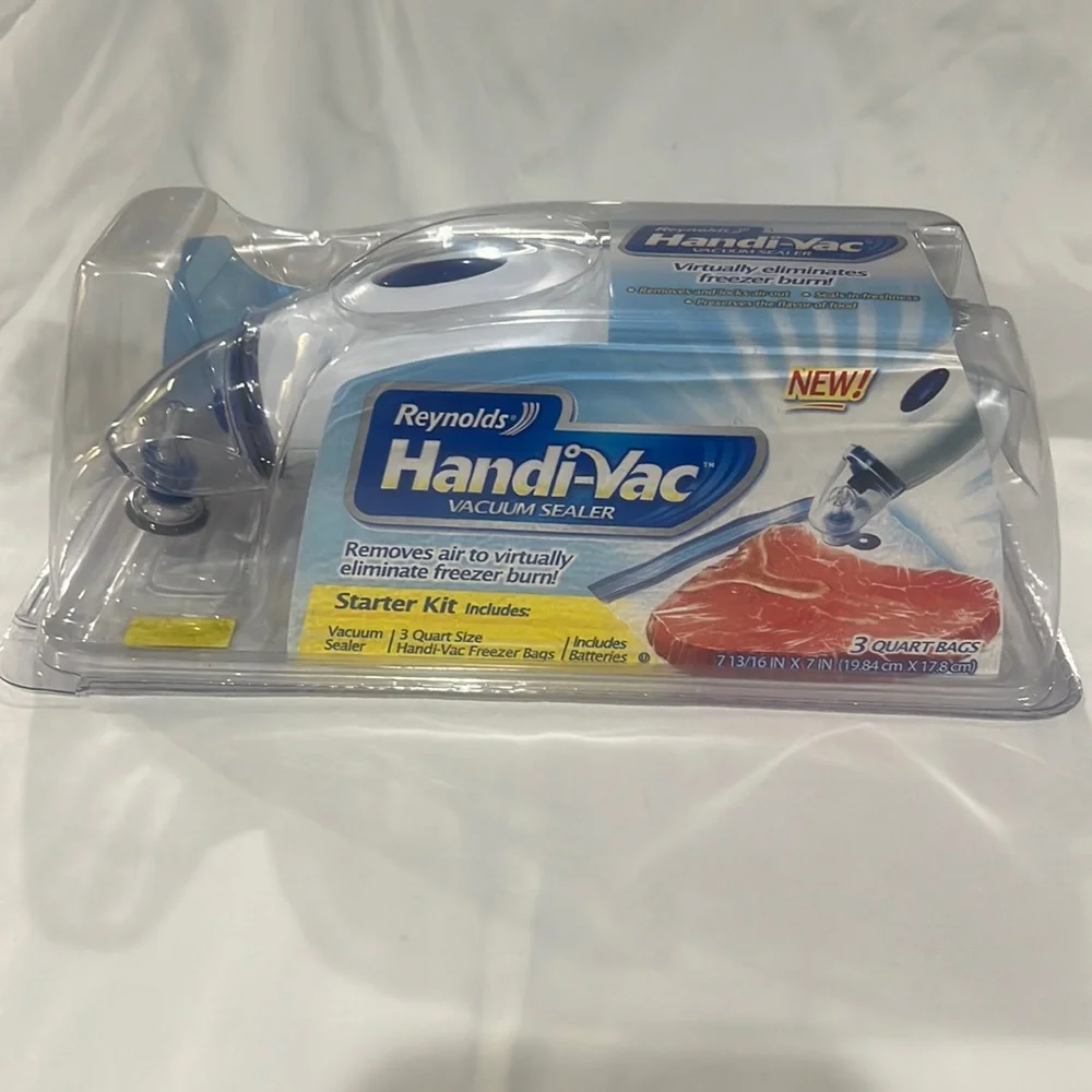 Reynolds’s Handi-Vac Vacum Sealer starter Kit Brand‎ New